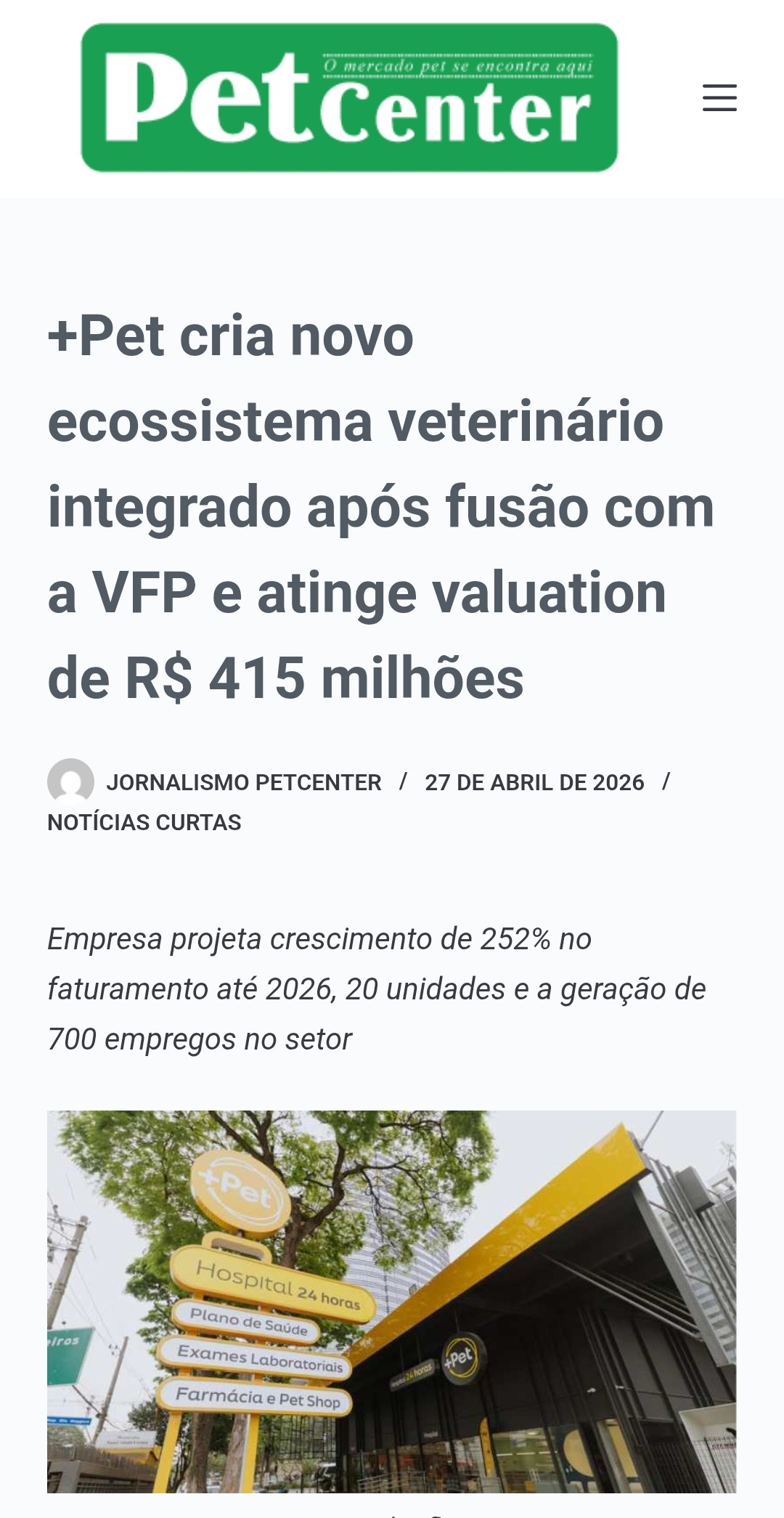 Matéria de evidência pública